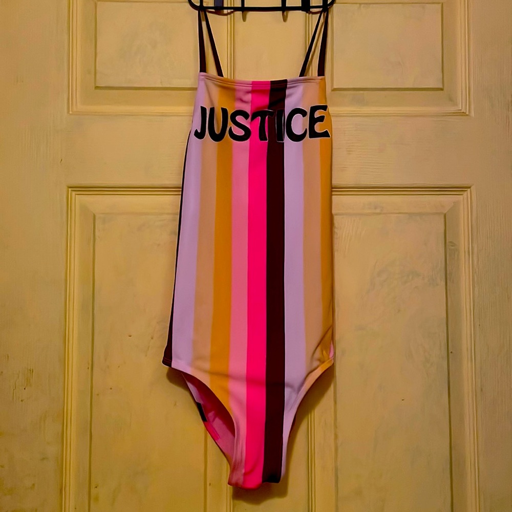 Multi color kids bathing suit
